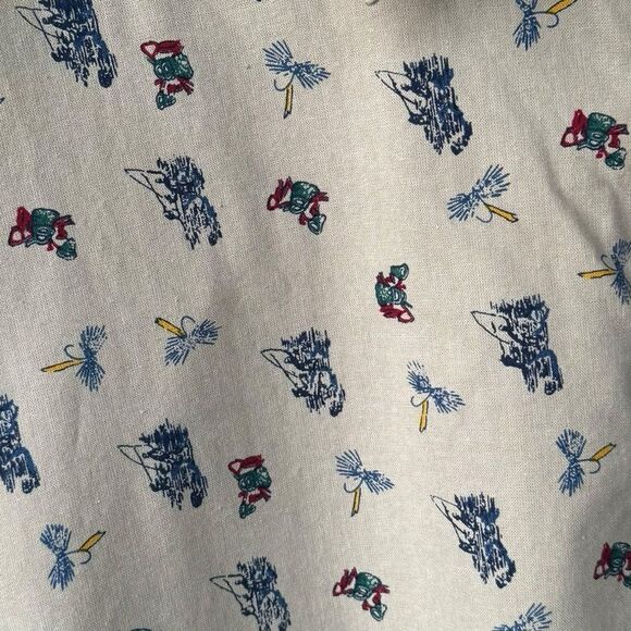 Pendleton Short Sleeve button down shirt Men’s Size Large Fly Fishing - Picture 4 of 4